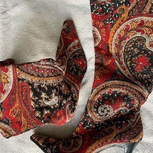 Womens dress boot - multi color